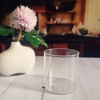 Customized High Borosilicate Glass Coffee Cup Heat-resisting Milk Juice Glasses For Restaurant