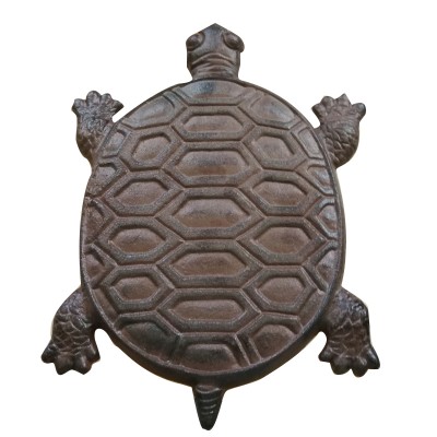 Wholesale Cast Iron Turtle Garden Stepping Stone Decorative Metal Stepping Stone