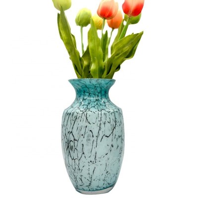 Decoration Accessories Vase Solid Color glass Vase Oriental Classical Glass Vase