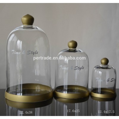 Clear Glass Dome Clear Glass Bell Jar Bell Cloche In Glass